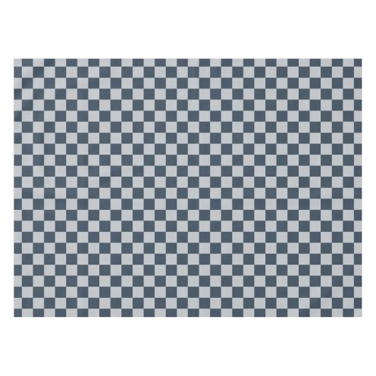 Black ice checkered board pattern tischdecke (Vorderseite (Horizontal))