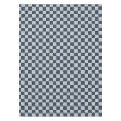 Black ice checkered board pattern tischdecke (Vorderseite)