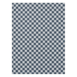 Black ice checkered board pattern tischdecke
