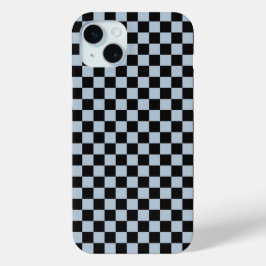 Black ice checkered pattern Case-Mate iPhone hülle