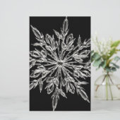 Black Ice Crystal Briefpapier (Stehend Vorderseite)