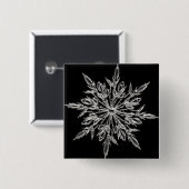 Black Ice Crystal Button (Vorne & Hinten)