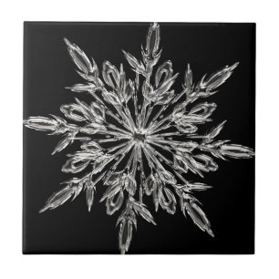 Black Ice Crystal Fliese