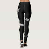 Black Ice Crystal Leggings (Rückseite)