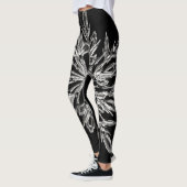 Black Ice Crystal Leggings (Links)