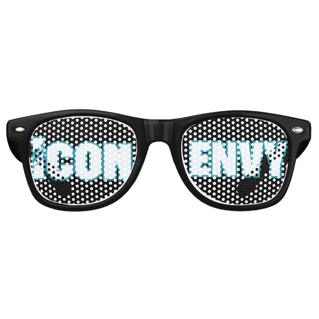 Black ICON Envy Pinhole Sonnenbrille (Vorderseite)