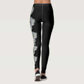Black Idaho Staat Syringa Blume Leggings (Rückseite)