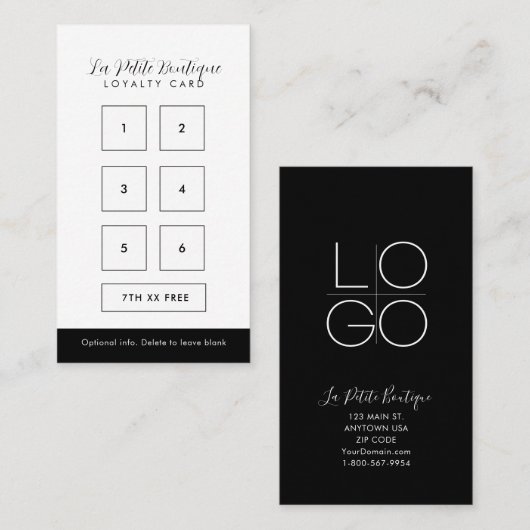Black IG, FB, YouTube Social Modern Script Treuekarte (Vorne/Hinten)