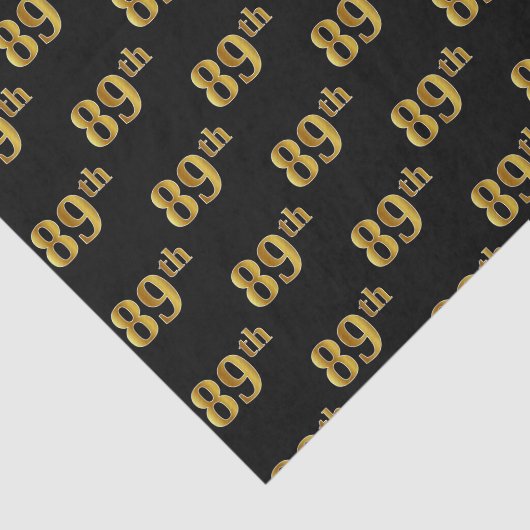 Black, Imitate Gold 89. (89. Seidenpapier (Ausschnitt)