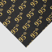 Black, Imitate Gold 95. (fünfundneunzigste) Verans Seidenpapier (Ausschnitt)