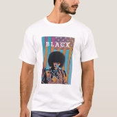 "BLACK" IN AMERIKA - ANGELA DAVIS BLACK HISTORORY T-Shirt (Vorderseite)