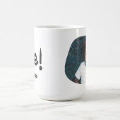 Black Ink Celebrating "Me" with 80s photo Kaffeetasse (Mittel)