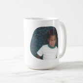 Black Ink Celebrating "Me" with 80s photo Kaffeetasse (VorderseiteRechts)