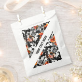 BLACK INK & POPPIES Muster + Ihr Backgr. Ideen Geschenktütchen (Ausgeschnitten)