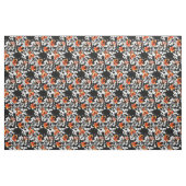 BLACK INK & POPPIES Muster + Ihr Backgr. Ideen Stoff (Yard (91,4 cm))