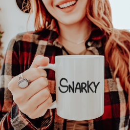 Black Ink Snarky Spaß Verwandlungstasse