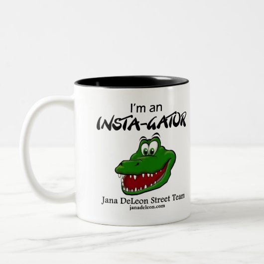 Black Interior Coffee Tasse mit Street Team Logo (Links)