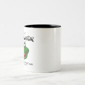 Black Interior Coffee Tasse mit Street Team Logo (Mittel)