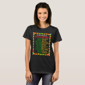 Black Inventars Proud Black History Month Roots Fu T-Shirt (Vorne ganz)