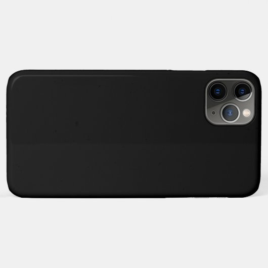 Black iPhone 11 Pro Max Fall Case-Mate iPhone Hülle (Rückseite (Horizontal))