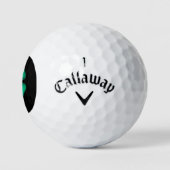 Black Irish Callaway Warbird Golfbälle 12 pk (Logo)