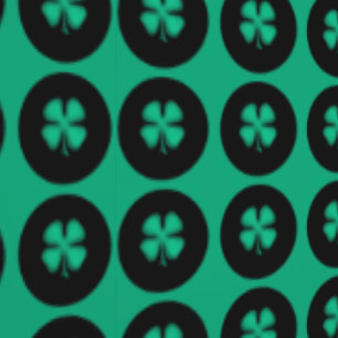 Black Irish Circle glatte Vinyl Tapete