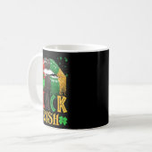 Black Irish Dripng Lips African American St Patric Kaffeetasse (Vorderseite Links)