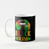 Black Irish Dripng Lips African American St Patric Kaffeetasse (Links)