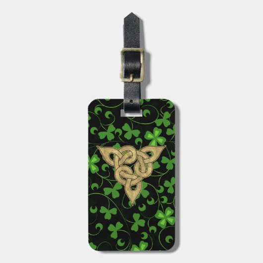 Black Irish Knüpfarbeit - Anpassen Gepäckanhänger (Vorderseite vertikal)