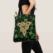 Black Irish Knüpfarbeit Tasche (Von Nahem)
