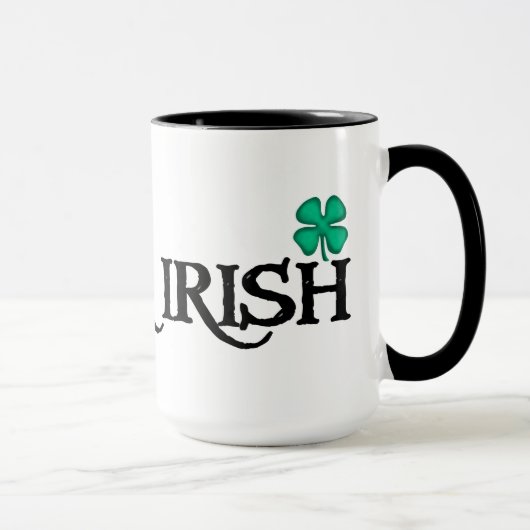 Black Irish Large Combo Tasse (Rechts)