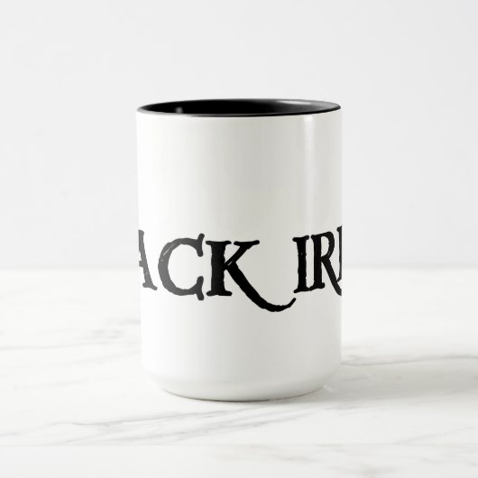 Black Irish Large Combo Tasse (Zentrum)