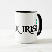 Black Irish Large Combo Tasse (VorderseiteRechts)