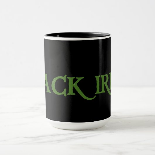 Black Irish Large Combo Tasse (Zentrum)