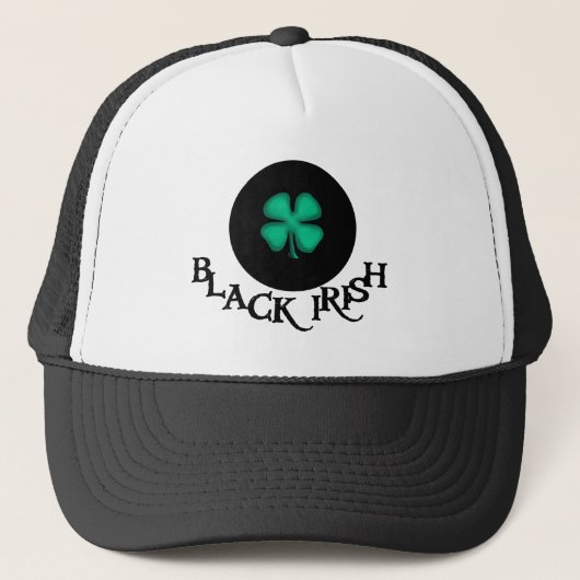 Black Irish LKW-Hut Truckerkappe (Vorderseite)