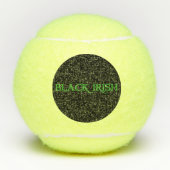 Black Irish Penn Tennis Bälle (Vorderseite)