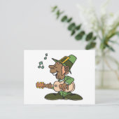 Black Irish Pride Postkarte (Stehend Vorderseite)