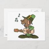 Black Irish Pride Postkarte (Vorne/Hinten)