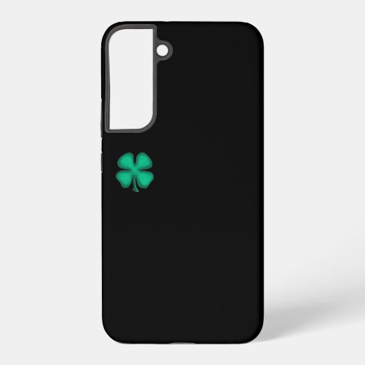 Black Irish Samsung S22 Plus phone case Samsung Galaxy Hülle (Rückseite)
