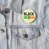 Black Irish St Patrick's Day Button (Beispiel)