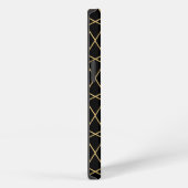 Black Islamic Pattern Custom iPhone 6 Xtreme Fall Hülle (Rechte Seite)