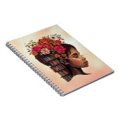 Black ist ein schönes Buch-Lover-Notebook Notizblock (Rechte Seite)