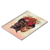 Black ist ein schönes Buch-Lover-Notebook Notizblock (Linke Seite)