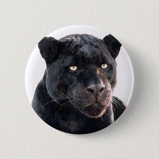 Black Jaguar Button (Vorderseite)