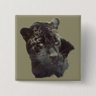 Black Jaguar Button