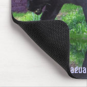 Black Jaguar & Chichen Itza Temple & Lunar Eclipse Mousepad (Ecke)