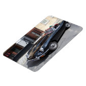 Black Jaguar E Type Magnet (Linke Seite)