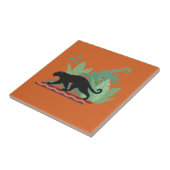 Black Jaguar Keramik Tile Fliese (Seite)