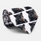 Black Jaguar Krawatte (Gerollt)