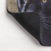 Black Jaguar Panther Big Cat Wildlife Mousepad (Ecke)